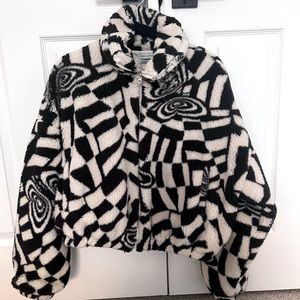 Urban outfitters fleece zip up